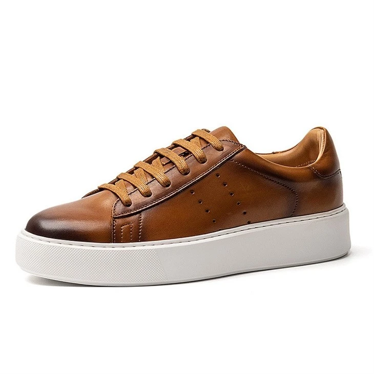 Brown Leather Shoes For Men