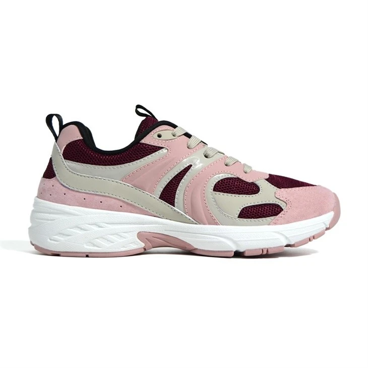 OEM Women's Platform Lace-Up Casual Sneakers Mychonly high quality